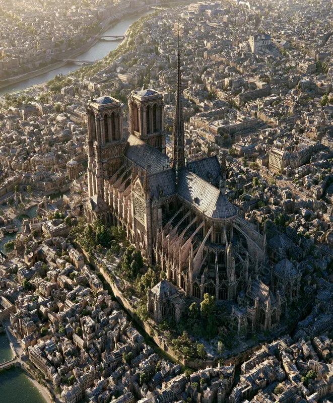 Cinematic 3D Landmark Map Dioramas