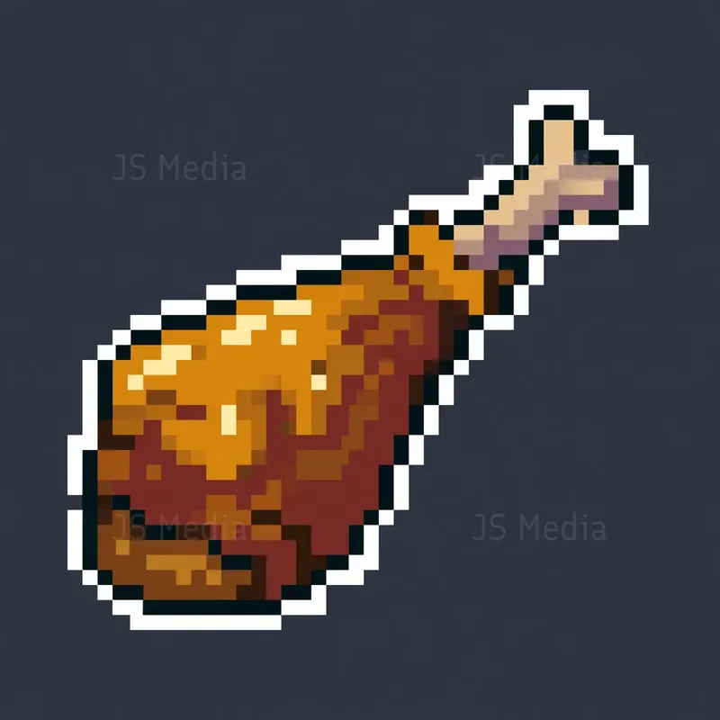 16bit Retro RPG Food Consumable Icons
