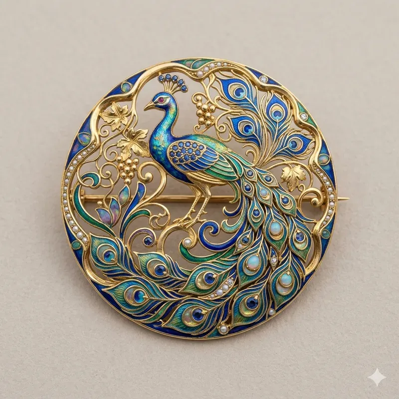 Art Nouveau Jewelry Design Generator