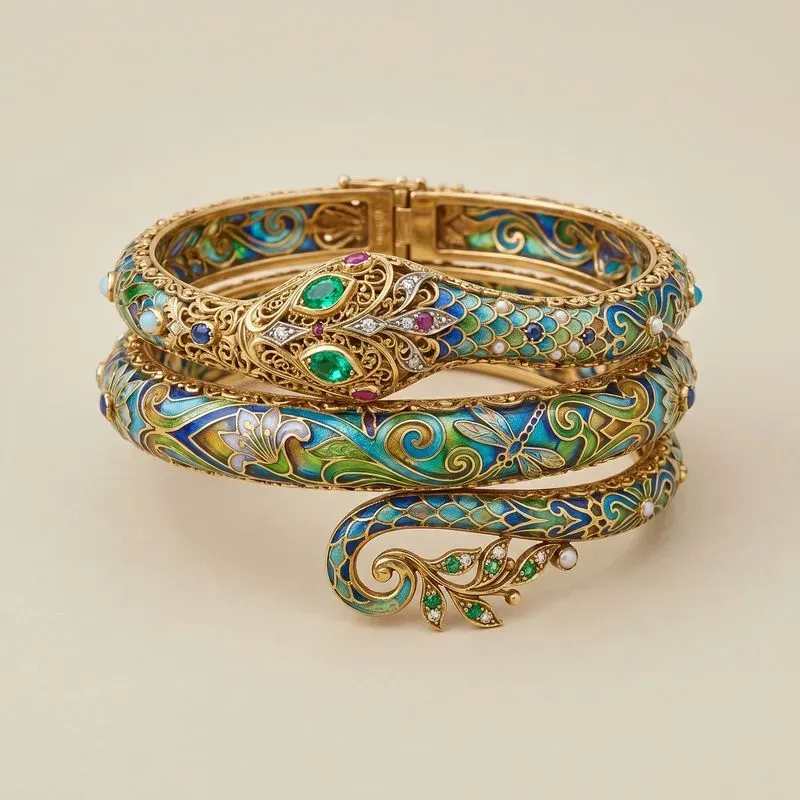 Art Nouveau Jewelry Design Generator