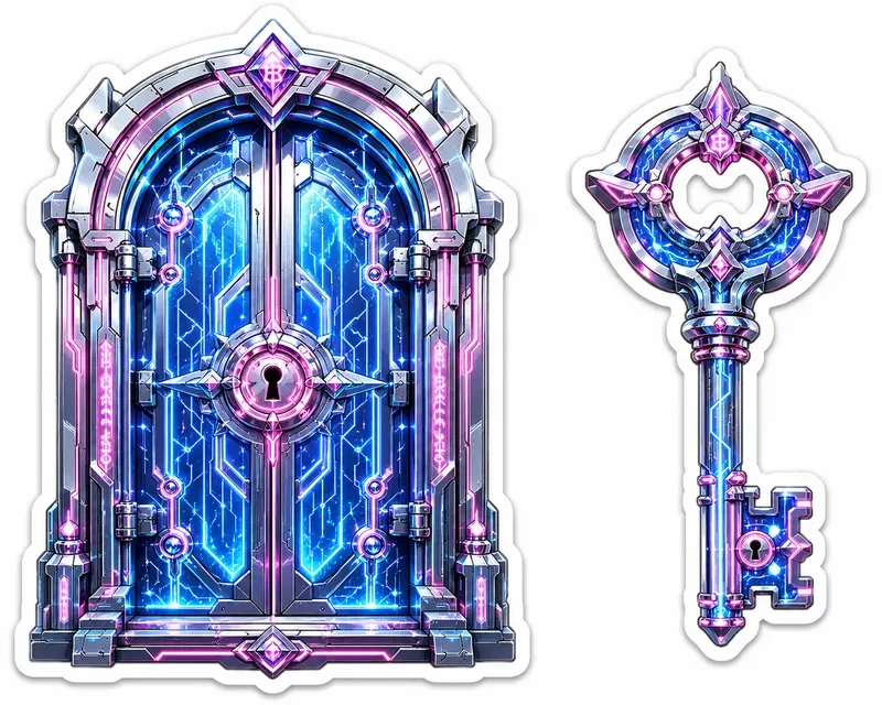 Ultimate Door Key Sticker Packs
