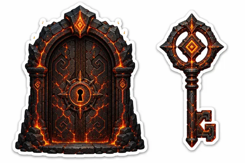 Ultimate Door Key Sticker Packs