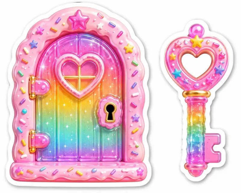 Ultimate Door Key Sticker Packs