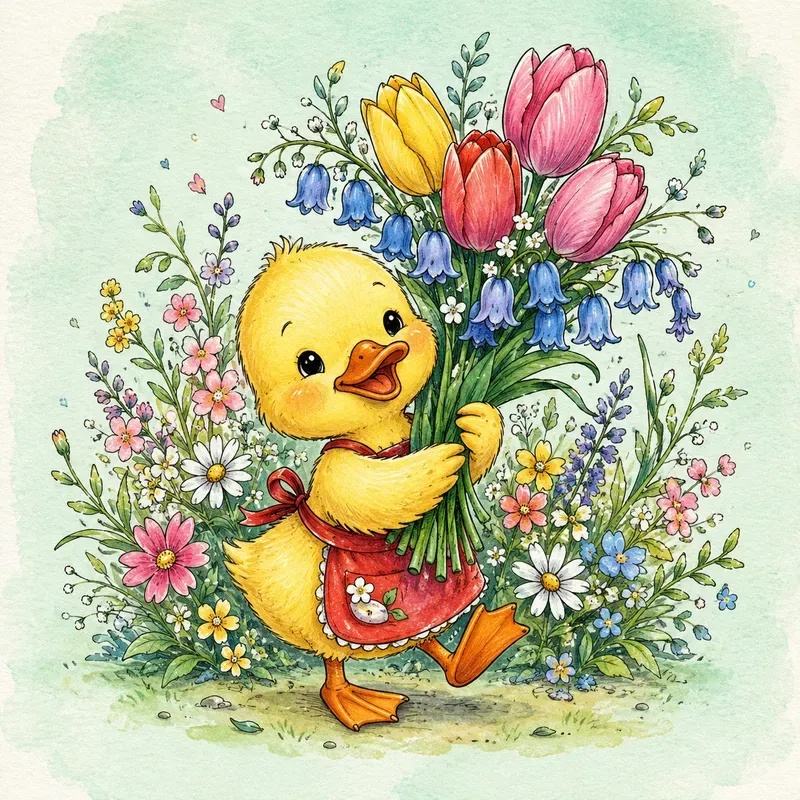 Whimsical Garden Characters