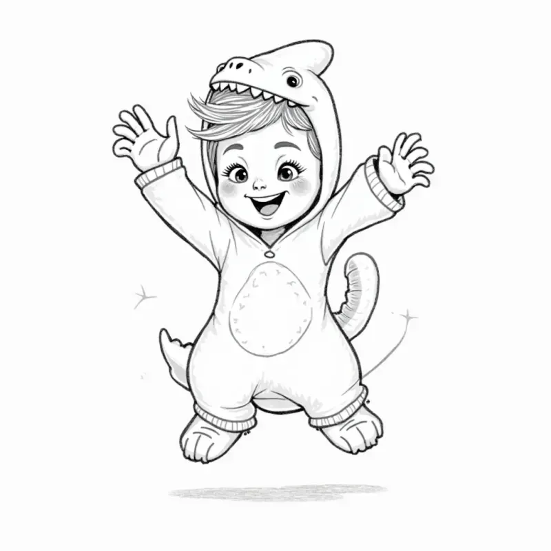 Black White Cartoon Moments