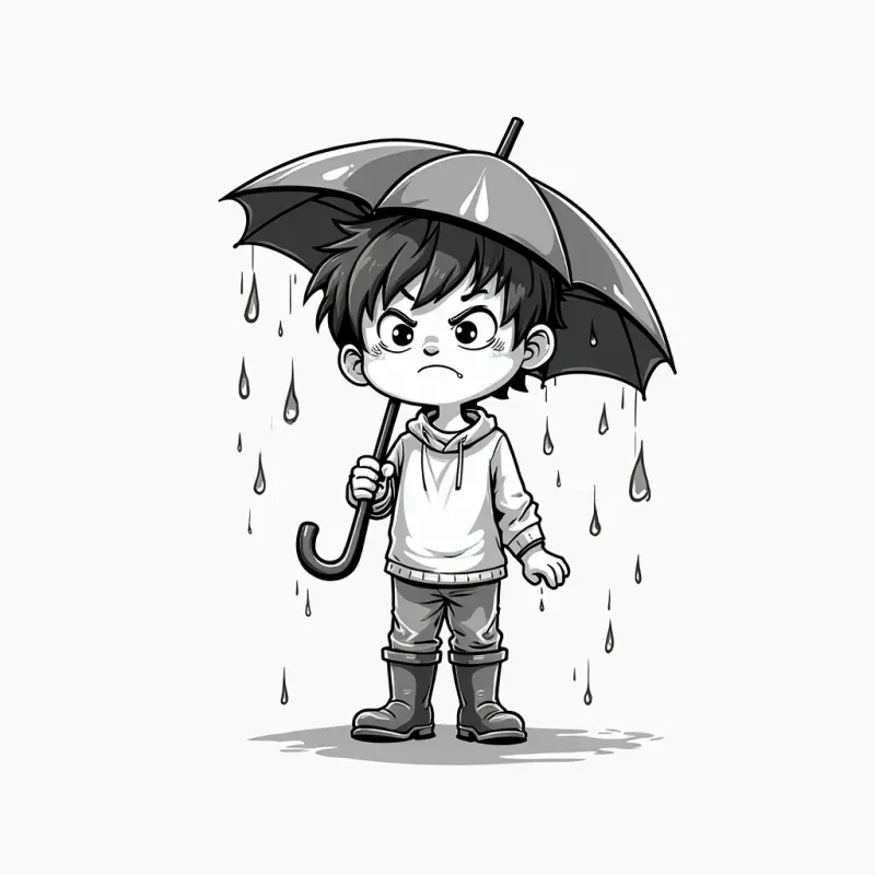 Black White Cartoon Moments