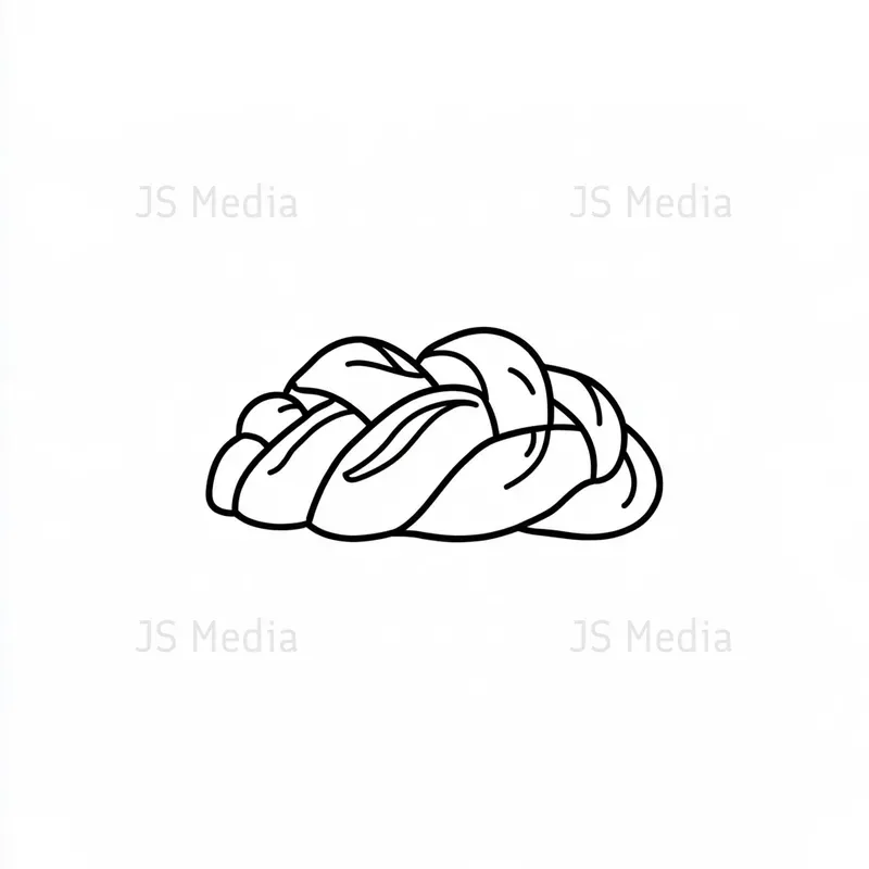 Minimal Handdrawn Coffee Bakery Icons