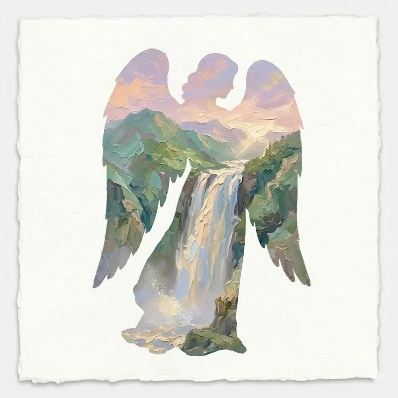 Dreamy Double Exposure Silhouettes