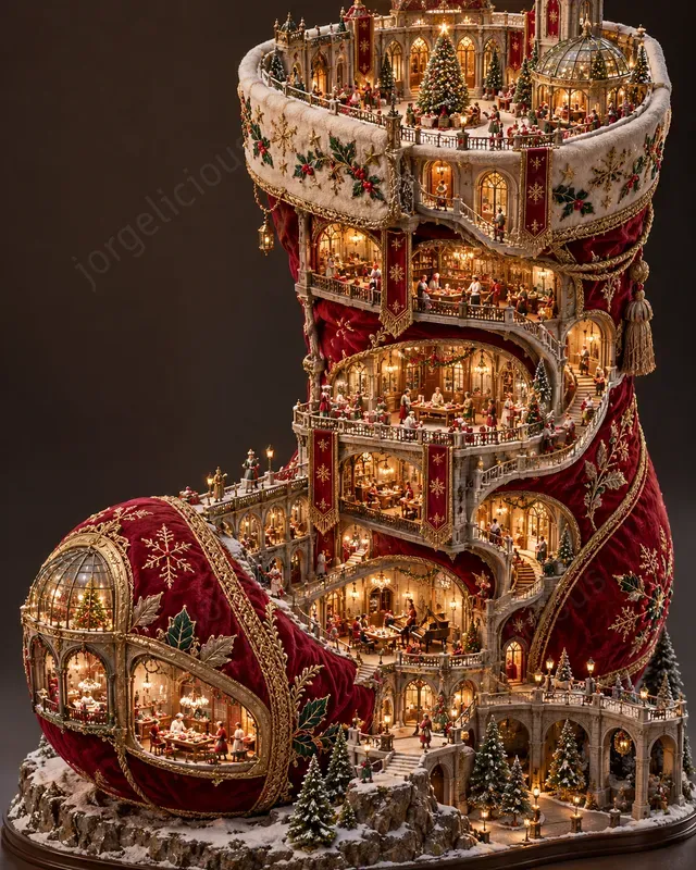 Christmas Architectural Objects