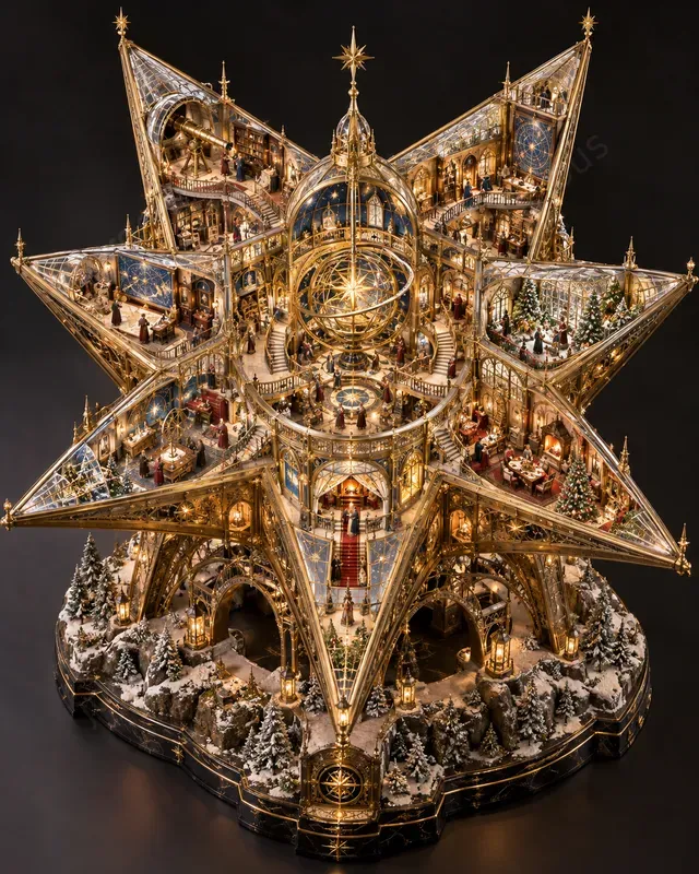 Christmas Architectural Objects
