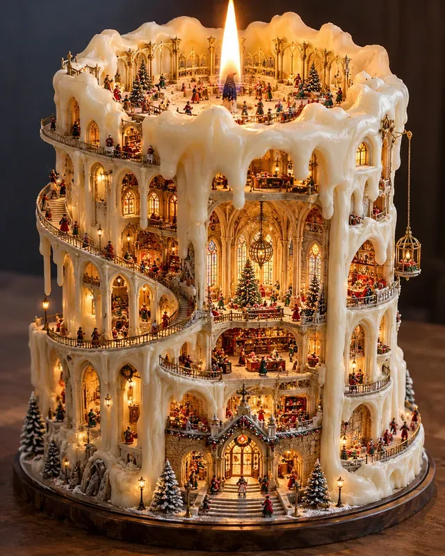 Christmas Architectural Objects