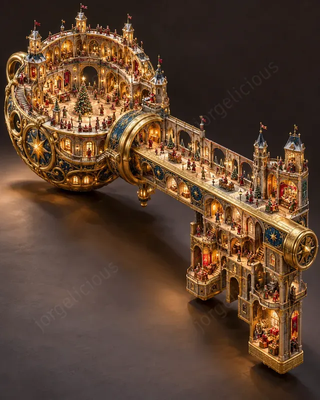 Christmas Architectural Objects
