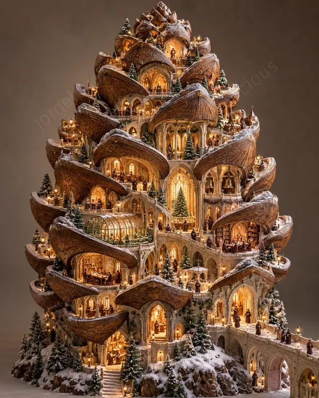 Christmas Architectural Objects
