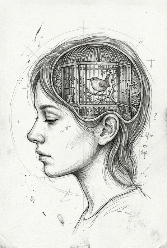 Surreal Conceptual Pencil Sketch Art