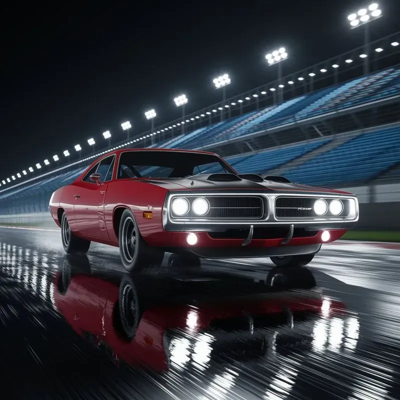 Cinematic Muscle Car Street Racing