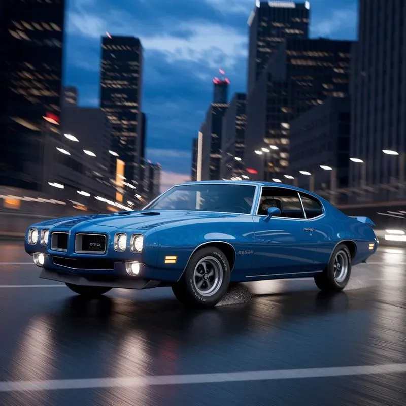 Cinematic Muscle Car Street Racing