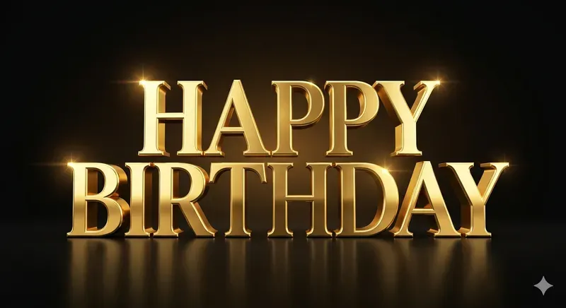 Luxury 3D Gold Text Logos