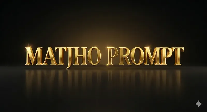 Luxury 3D Gold Text Logos