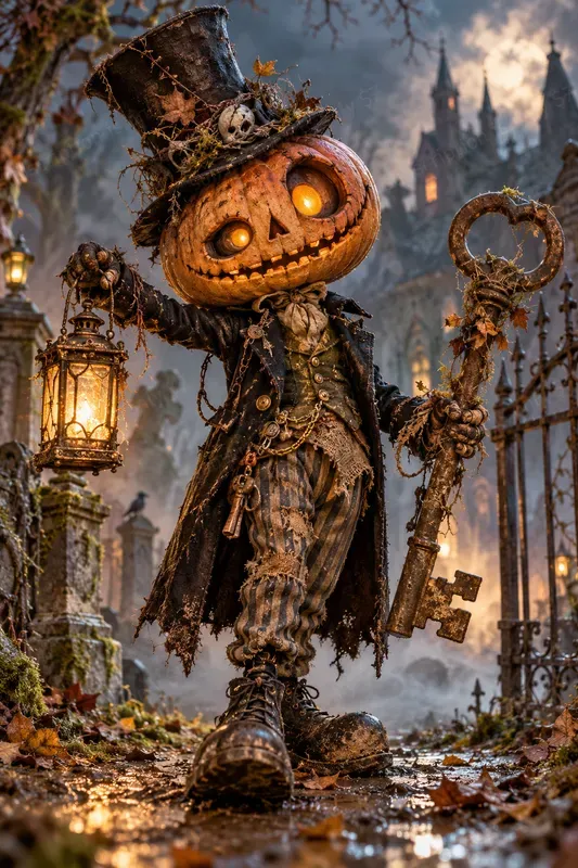 Whimsical Gothic Halloween Oddities