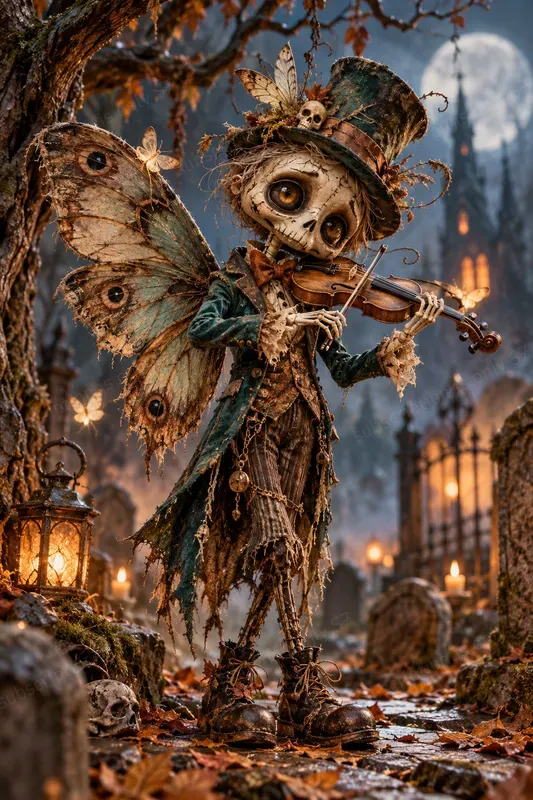 Whimsical Gothic Halloween Oddities