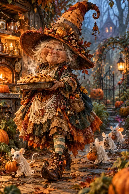 Whimsical Gothic Halloween Oddities