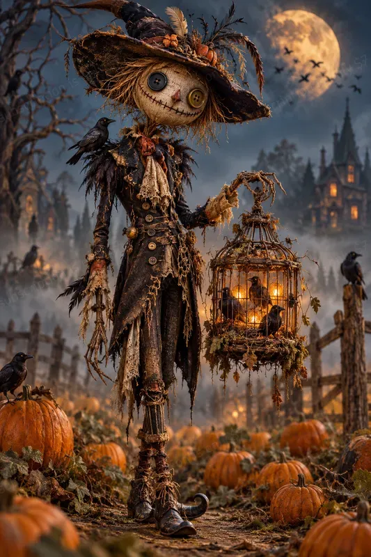 Whimsical Gothic Halloween Oddities