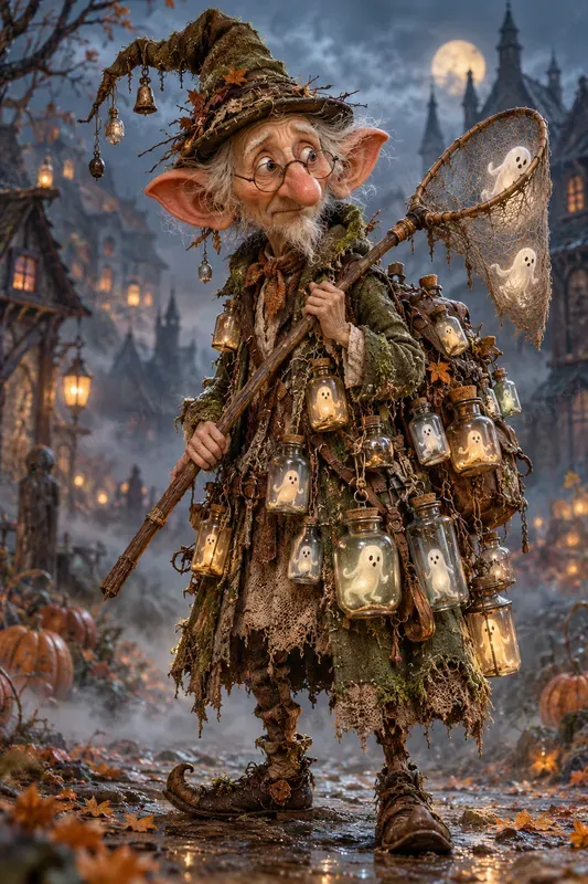 Whimsical Gothic Halloween Oddities