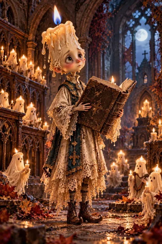 Whimsical Gothic Halloween Oddities