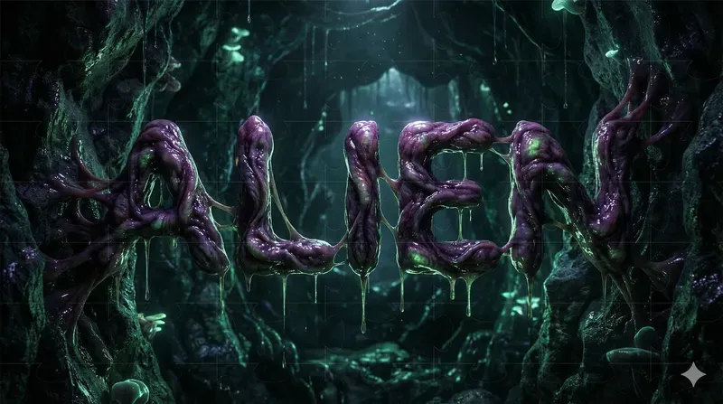 Organic Alien Text Generator