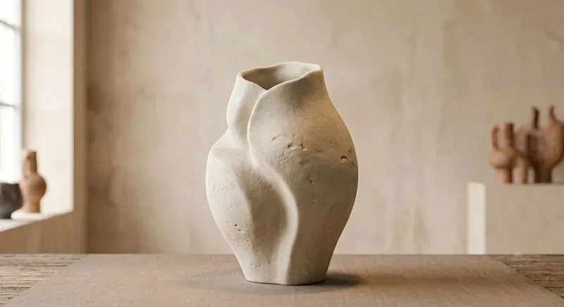 Organic 3D Ceramic Art Objects