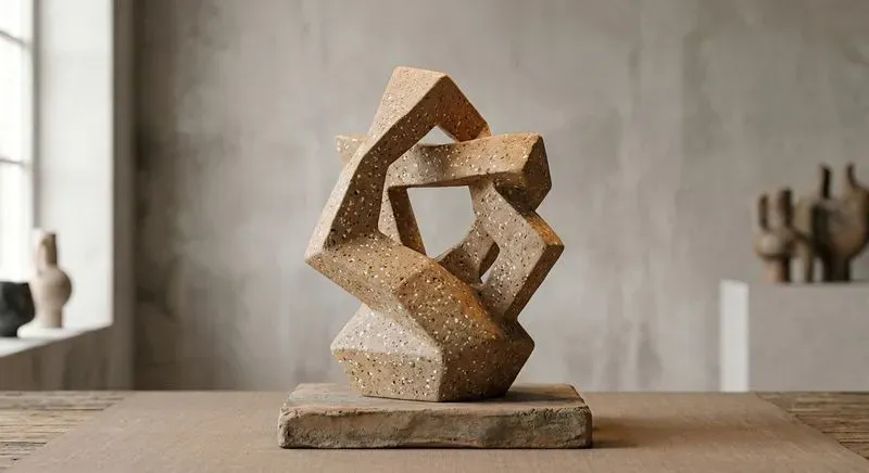 Organic 3D Ceramic Art Objects