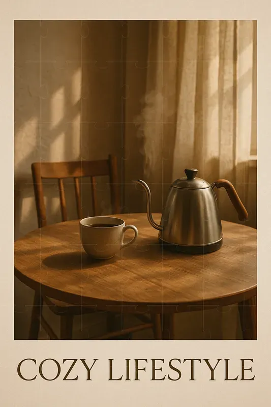 Cozy Morning Lifestyle Poster Series