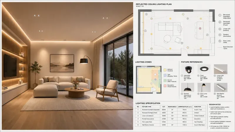 Professional Interior Lighting Designs