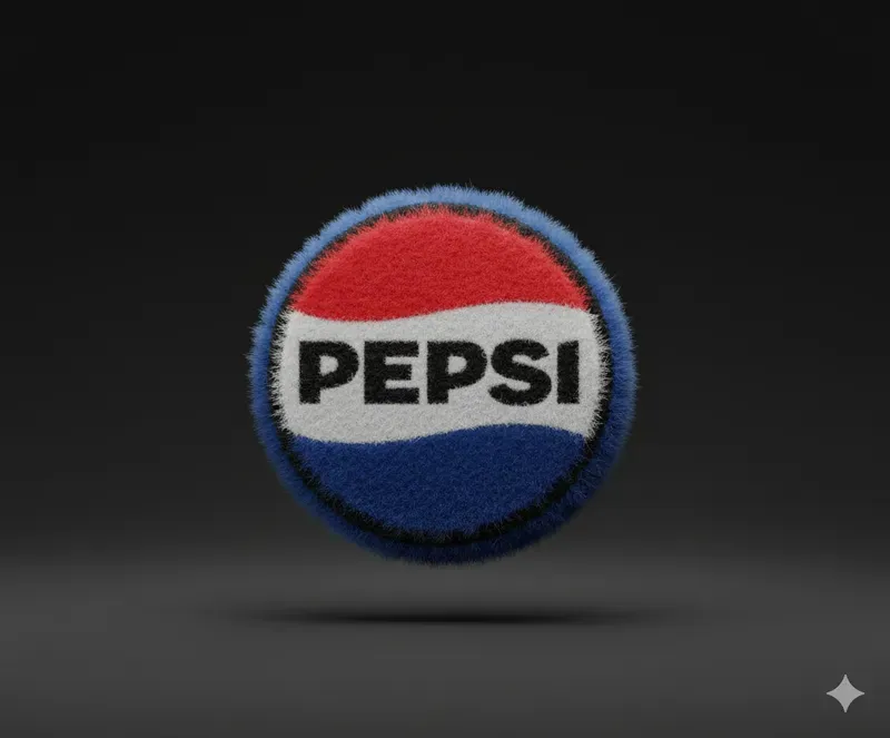 Furry Plush 3D Logo Renders