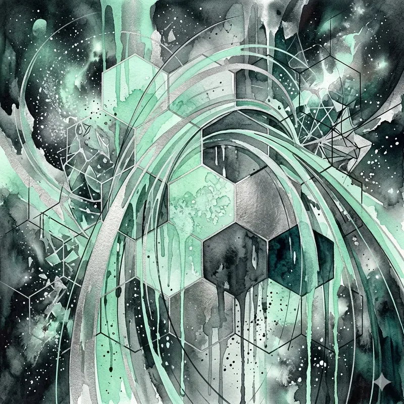 Modern Abstract Geometric Watercolors