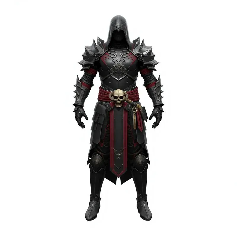 3d Game Armor Asset Generator