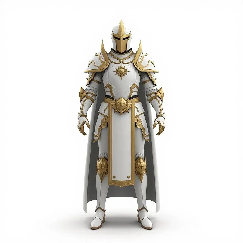 3d Game Armor Asset Generator