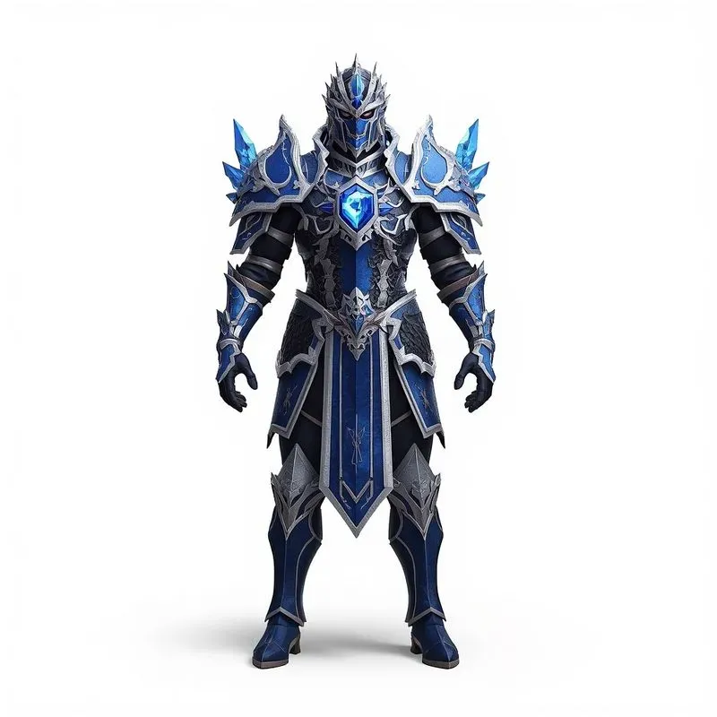 3d Game Armor Asset Generator