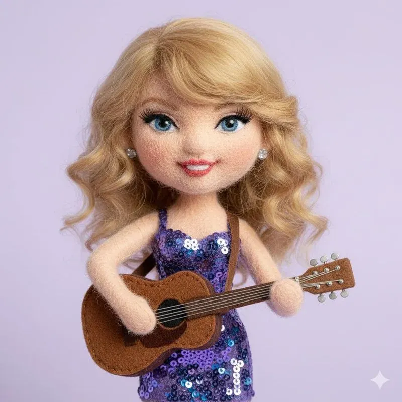 Cotton Felt Plushie Caricatures