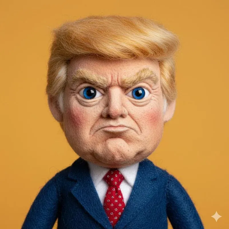 Cotton Felt Plushie Caricatures