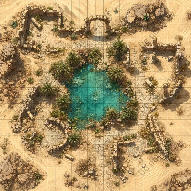 Fantasy Battle Map Art Any Terrain