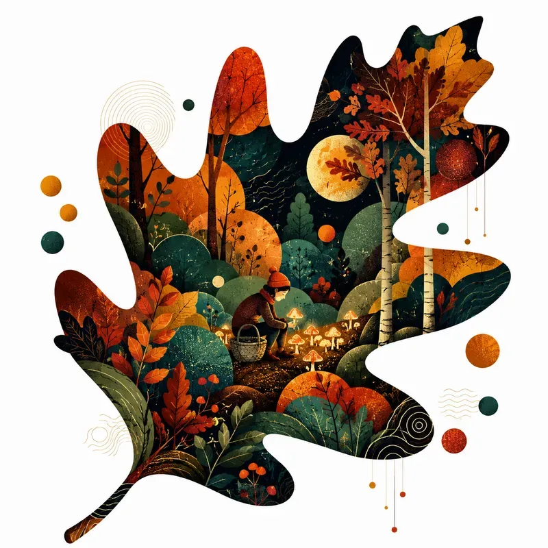 Surreal Editorial Silhouette Art