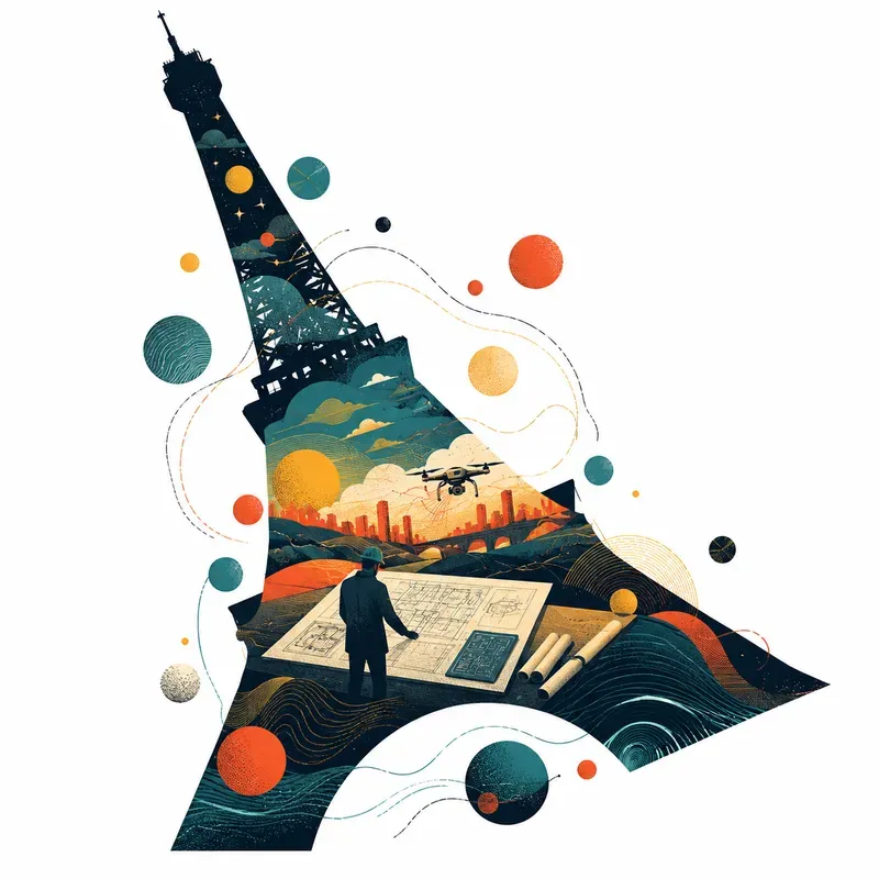 Surreal Editorial Silhouette Art