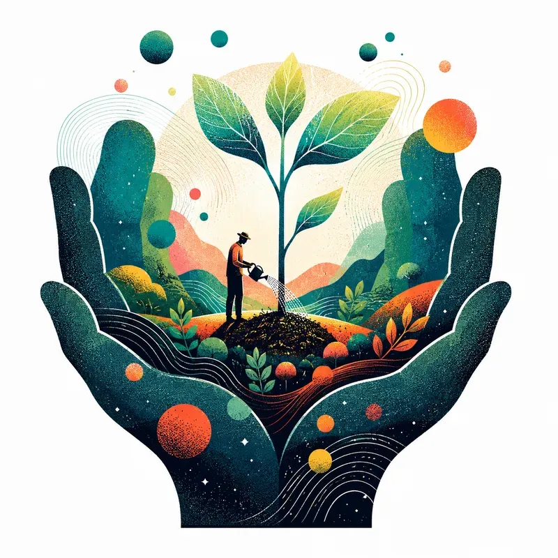 Surreal Editorial Silhouette Art