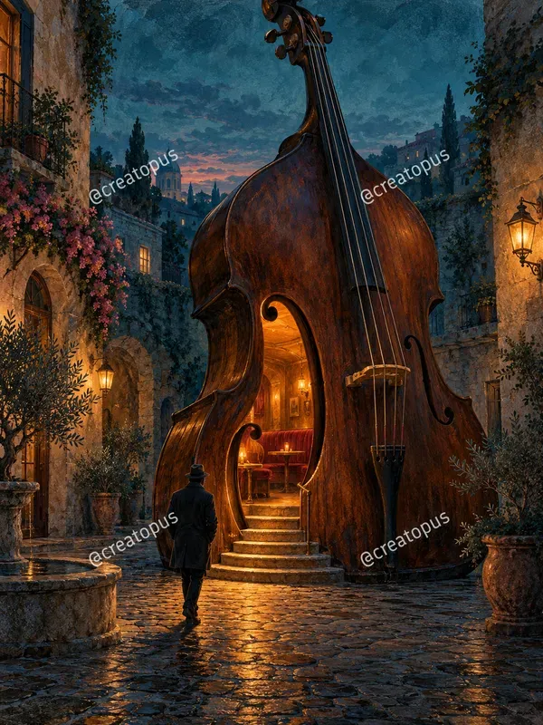 Surreal Music Dreamscape Art Prints
