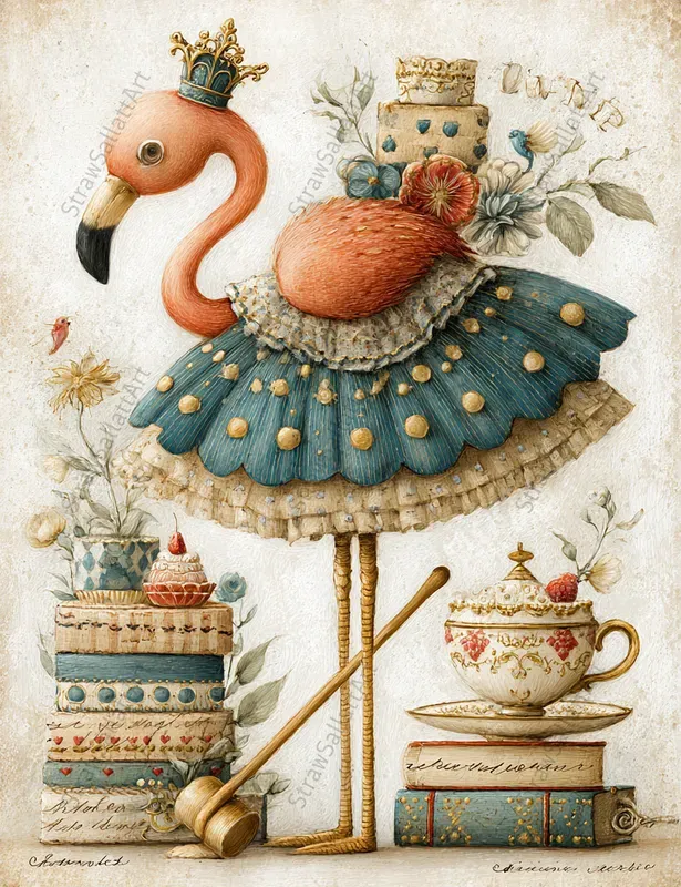 Alice Wonderland Junk Journal Stamperias