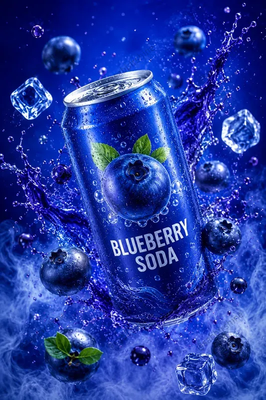Premium Beverage Product Ad Posters