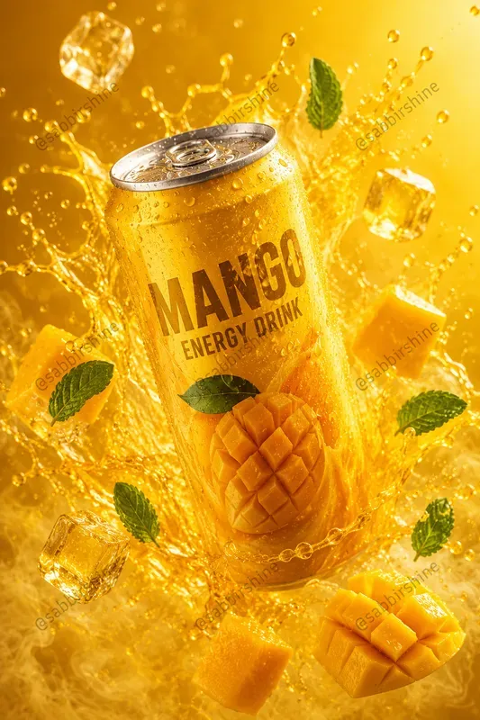 Premium Beverage Product Ad Posters