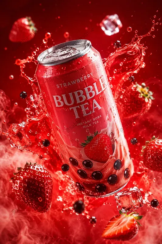 Premium Beverage Product Ad Posters
