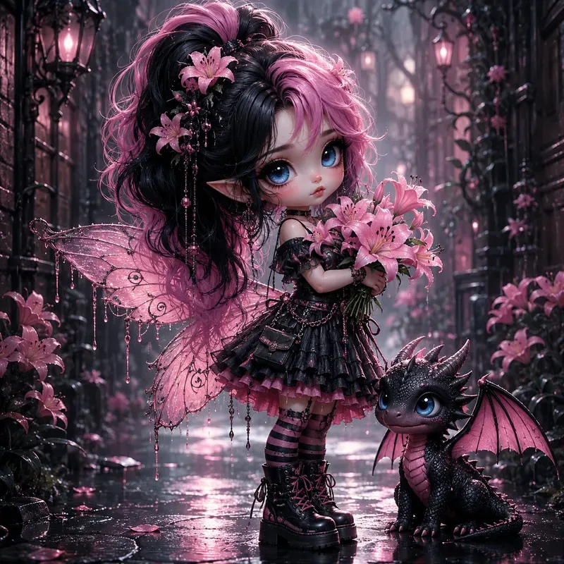Dreamy Gothic Chibi Packs